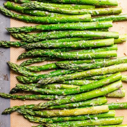 Roasted Asparagus Recipe {5 Flavor Variations} - iFoodReal.com