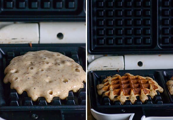 Almond Flour Waffles  iFOODreal  Healthy Family Recipes