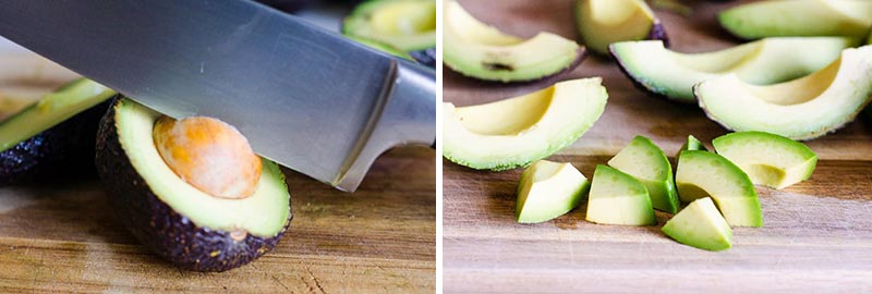 3 Ingredient Avocado Salad - iFOODreal.com 3 Ingredient Avocado Salad - iFOODreal.com