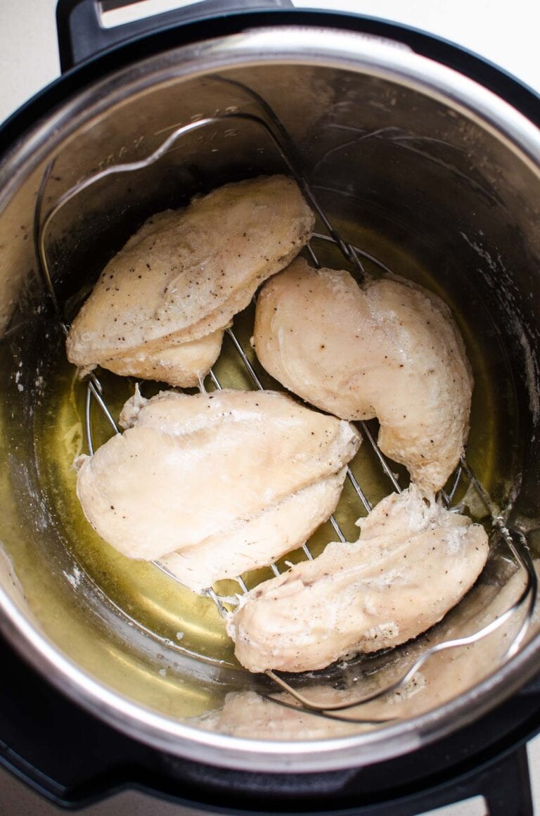 Instant Pot Chicken Breast (Fresh or Frozen) - iFoodReal.com