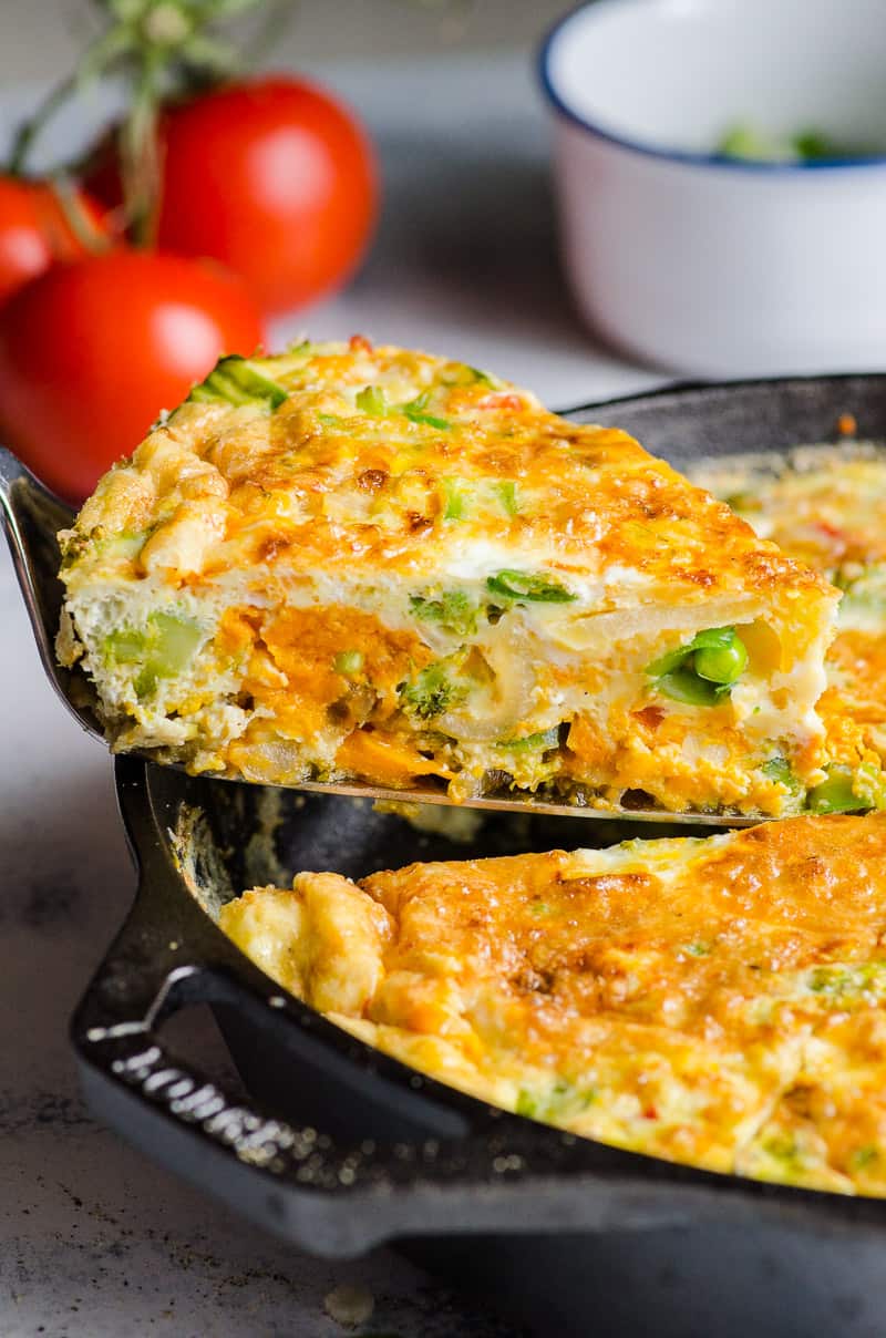 Vegetable Frittata - iFOODreal