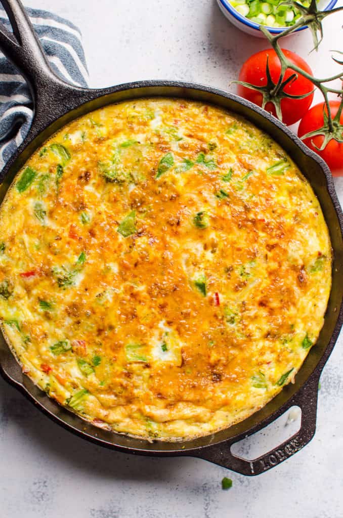 Vegetable Frittata - iFOODreal