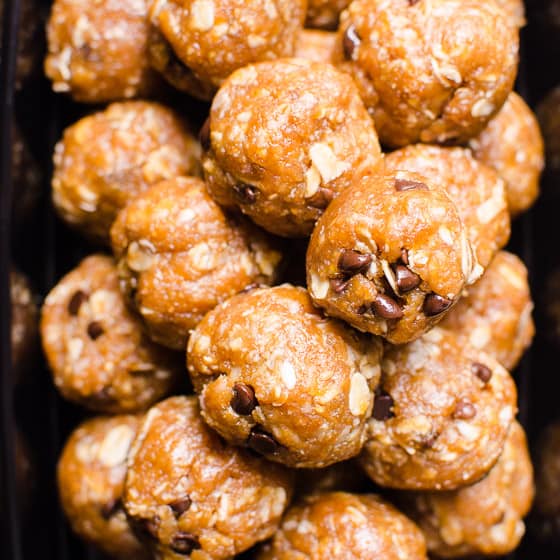 Peanut Butter Protein Balls - 9 Grams Protein Each!