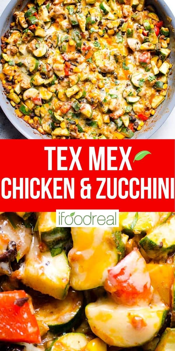 Tex Mex Chicken And Zucchini Recipe IFoodReal Com