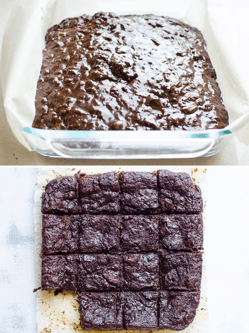 Healthy Zucchini Brownies - IFOODreal