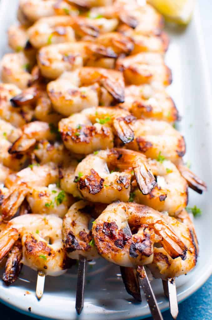 shrimp skewers