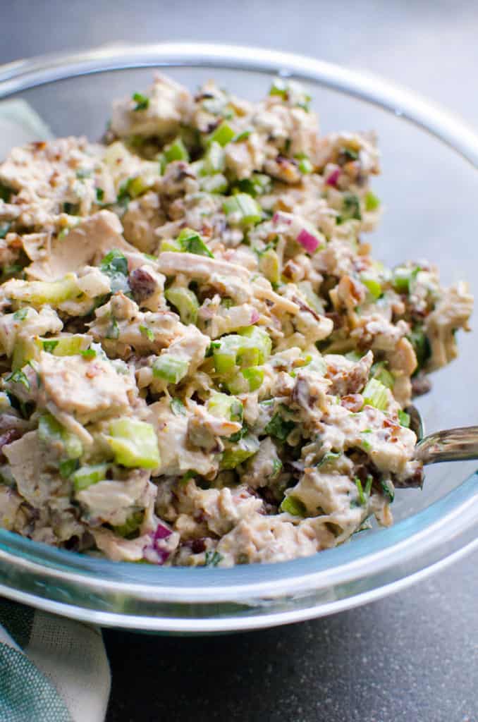 Healthy Chicken Salad Recipe {The BEST!} - iFoodReal.com