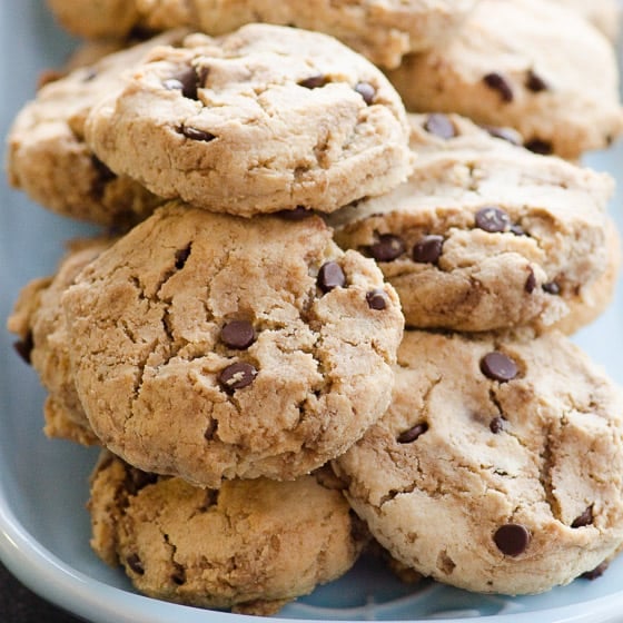 Almond Flour Chocolate Chip Cookies No Chilling Ifoodreal Com