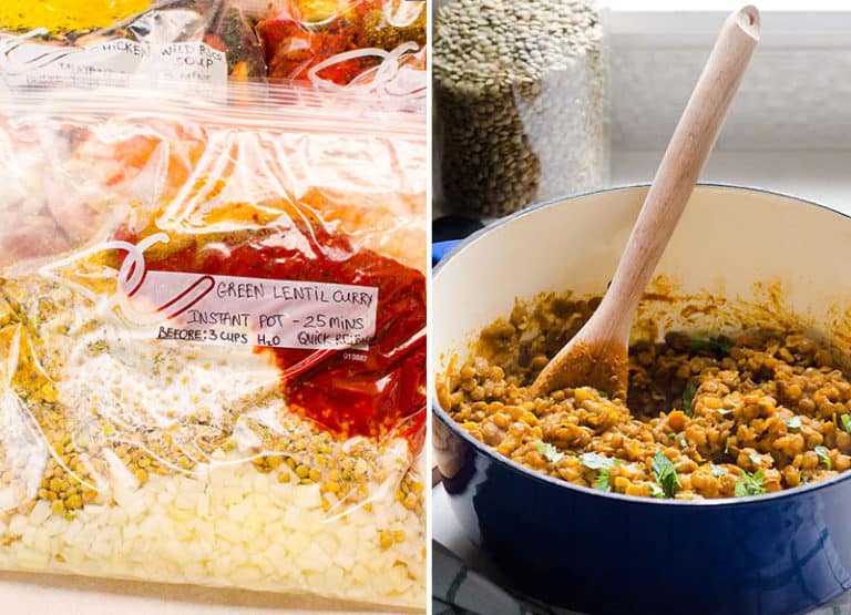20 Easy Healthy Freezer Meals (Instant Pot or Crock Pot) - iFoodReal.com