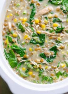 Chicken Lentil Soup - iFoodReal.com