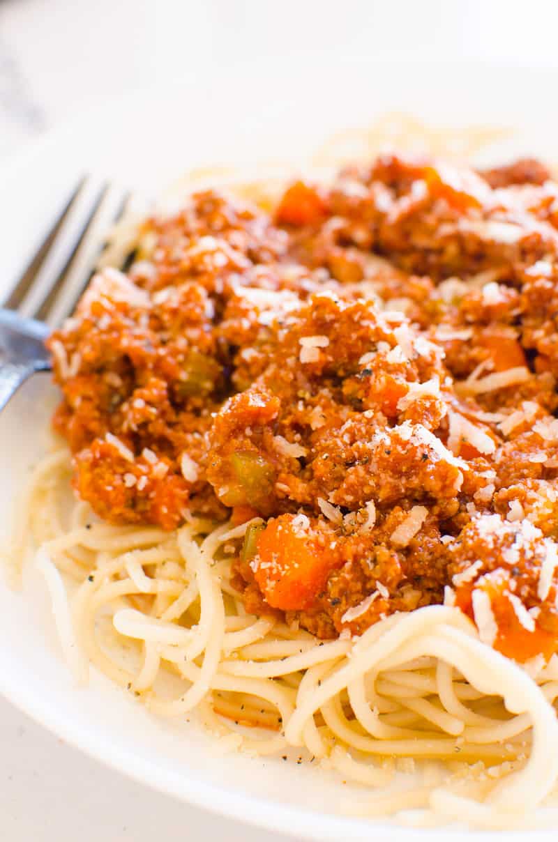 Instant pot discount bolognese frozen beef