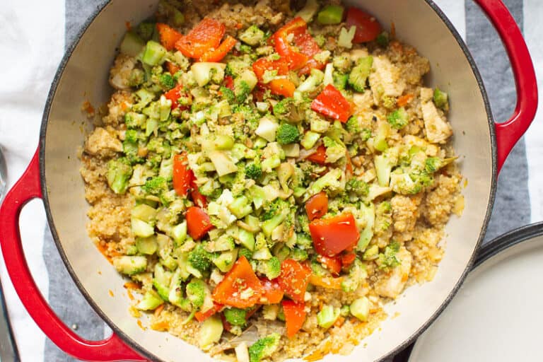 One Pot Chicken Quinoa Ukrainian Pilaf Recipe 1001