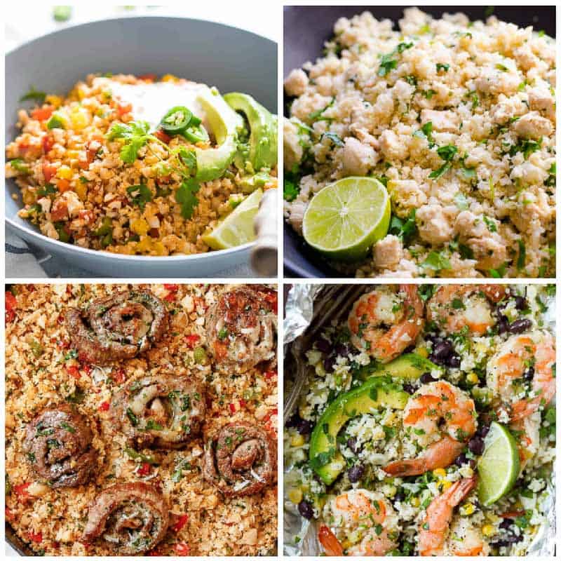 25 Cauliflower Rice Recipes - iFOODreal - Healthy Family Recipes