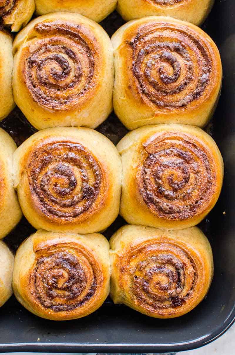 Healthy Cinnamon Rolls - iFOODreal.com