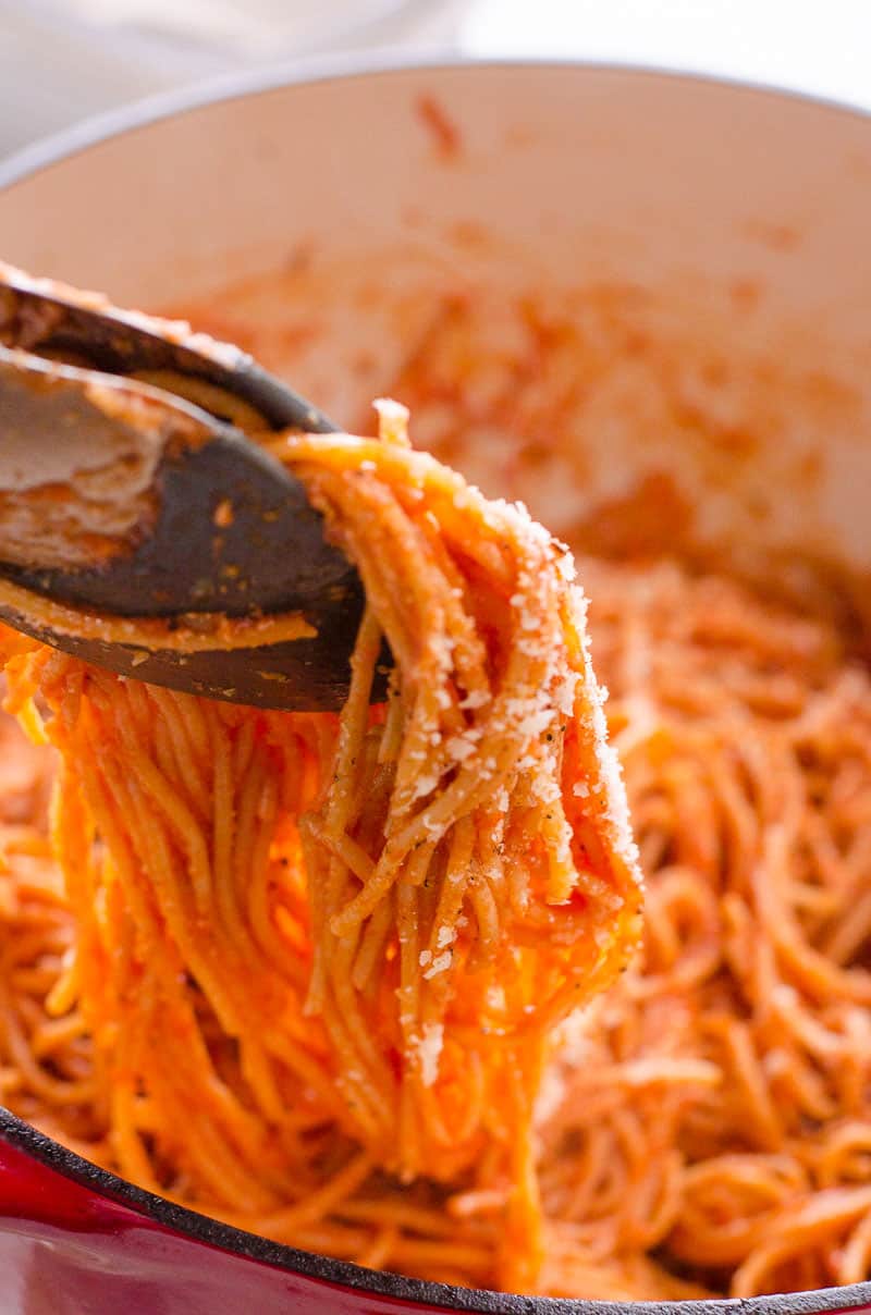 10 Minute Spaghetti Recipe One Pot Ifoodreal Com