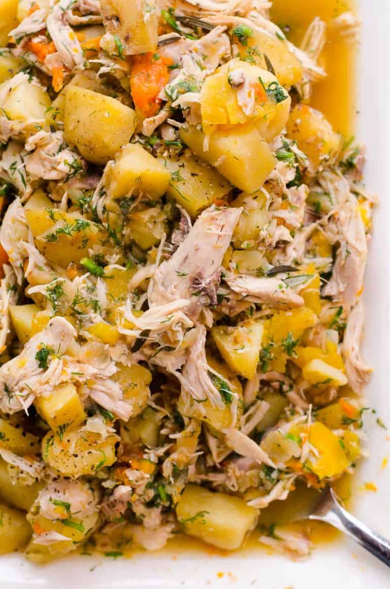 Instant Pot Chicken and Potatoes Chicken Stew - iFOODreal.com