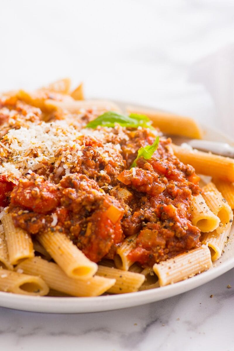 Homemade Meat Sauce - iFoodReal.com