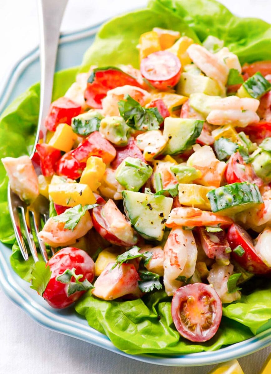 Shrimp Avocado Salad 15 Minutes 8378