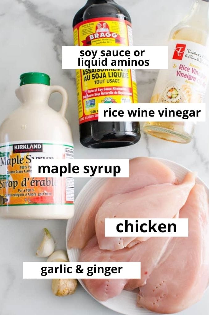 instant pot teriyaki chicken ingredients