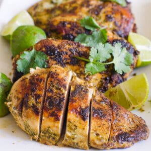 cilantro lime chicken breast thighs