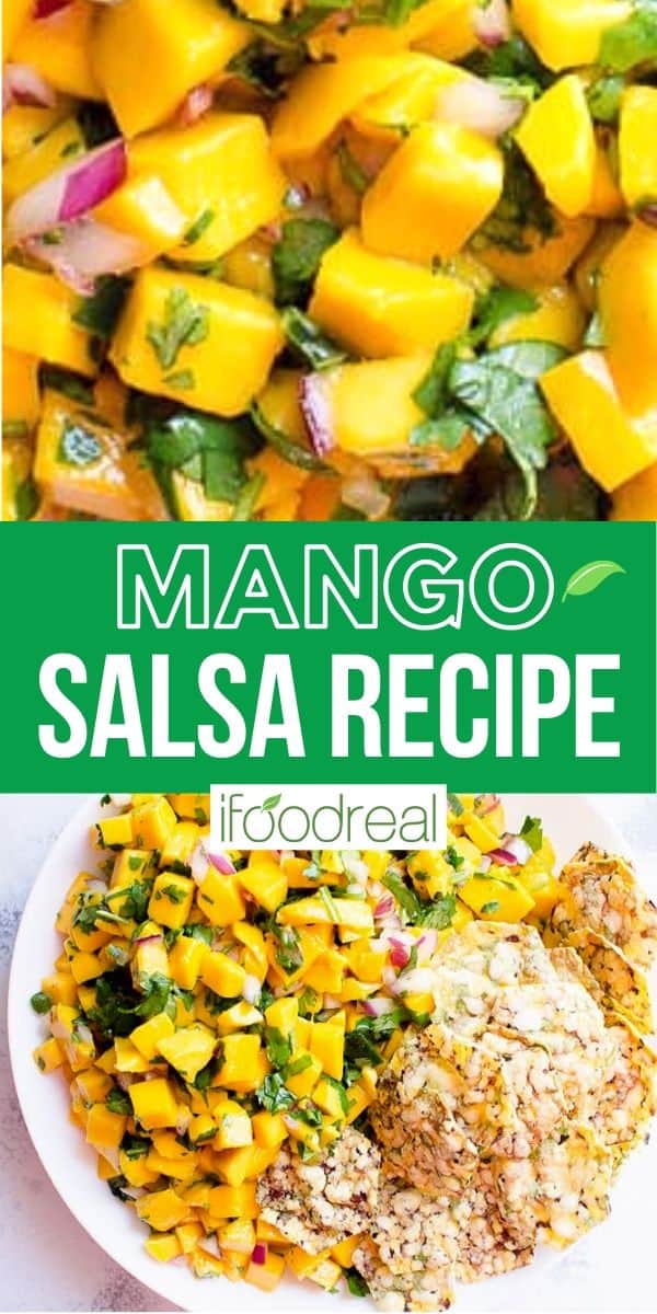 Fresh Mango Salsa Recipe {5 Ingredients}