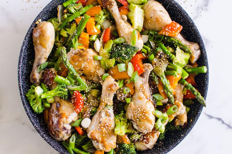 healthy chicken stir-fry