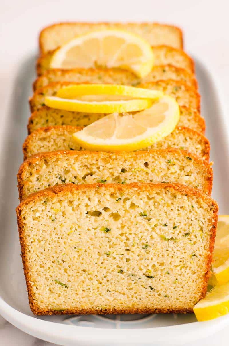 Healthy Lemon Zucchini Bread - iFoodReal.com