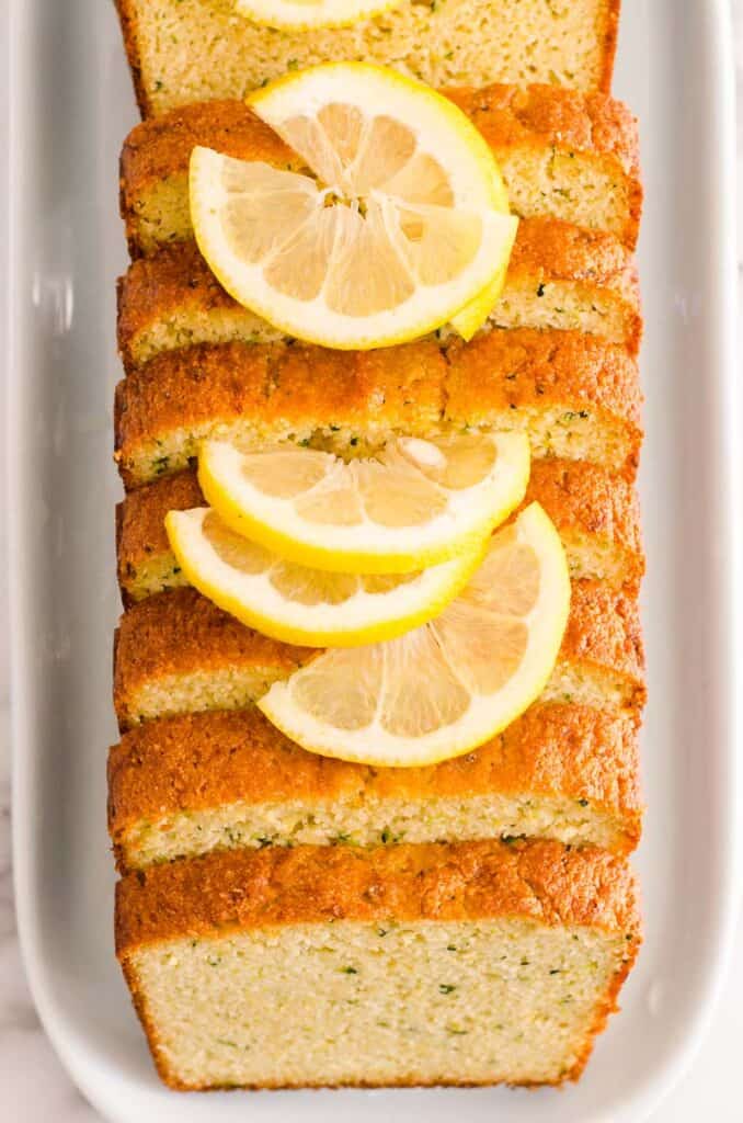 Healthy Lemon Zucchini Bread - iFoodReal.com
