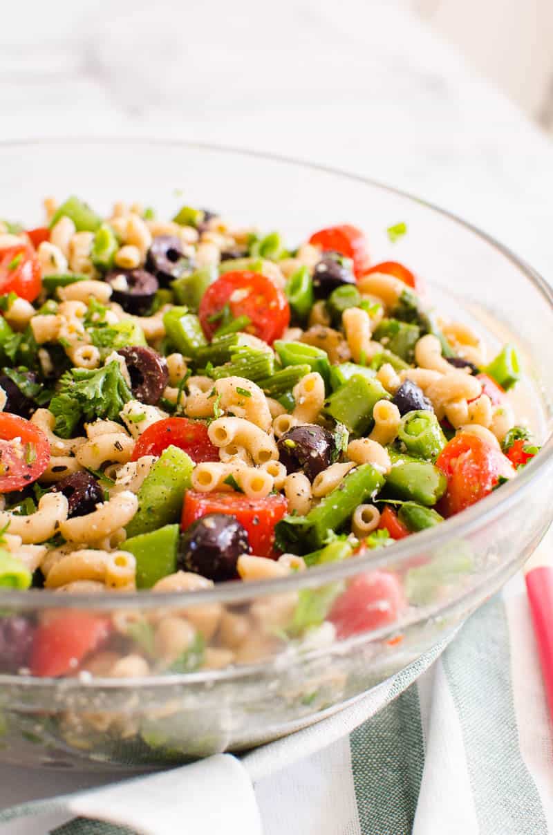 Healthy Pasta Salad - iFOODreal - Healthy Family Recipes