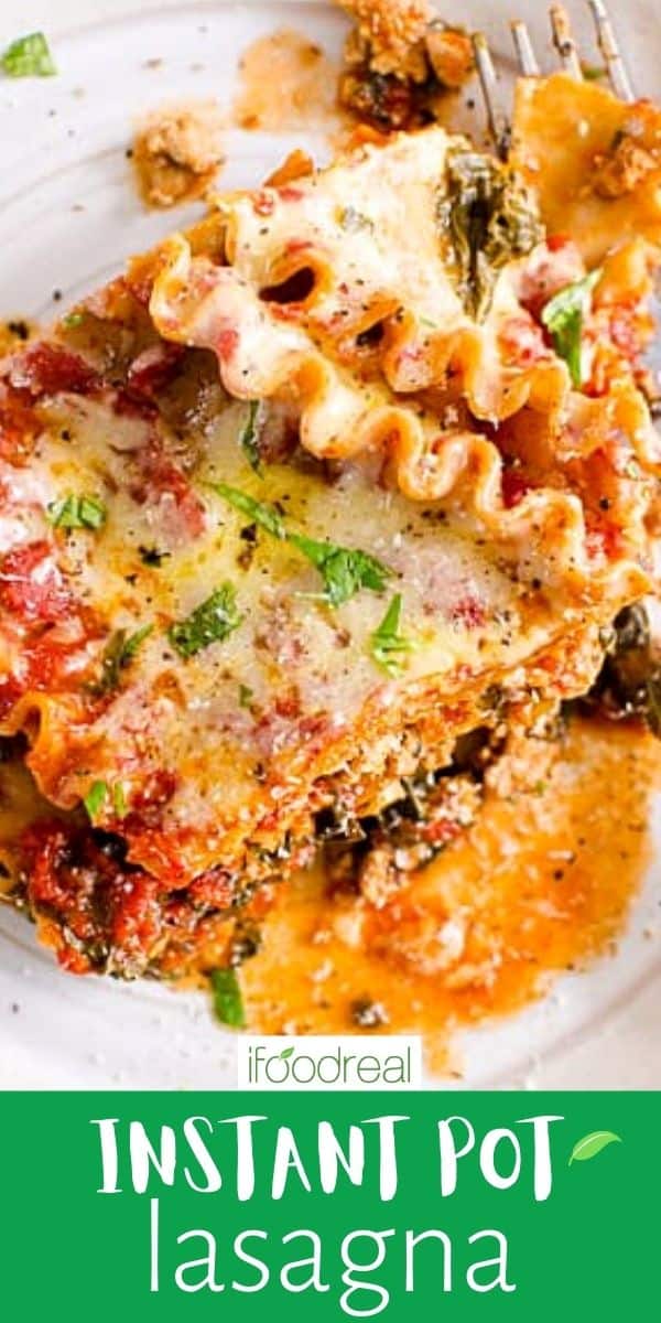 Easy Instant Pot Lasagna