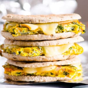 heathy breakfast sandwich