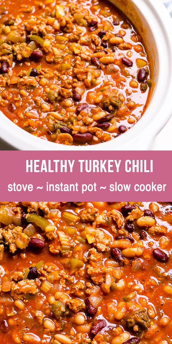 Healthy Turkey Chili Recipe (Video) - iFOODreal