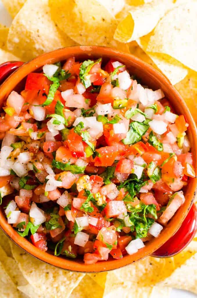 Homemade Pico de Gallo - iFoodReal.com