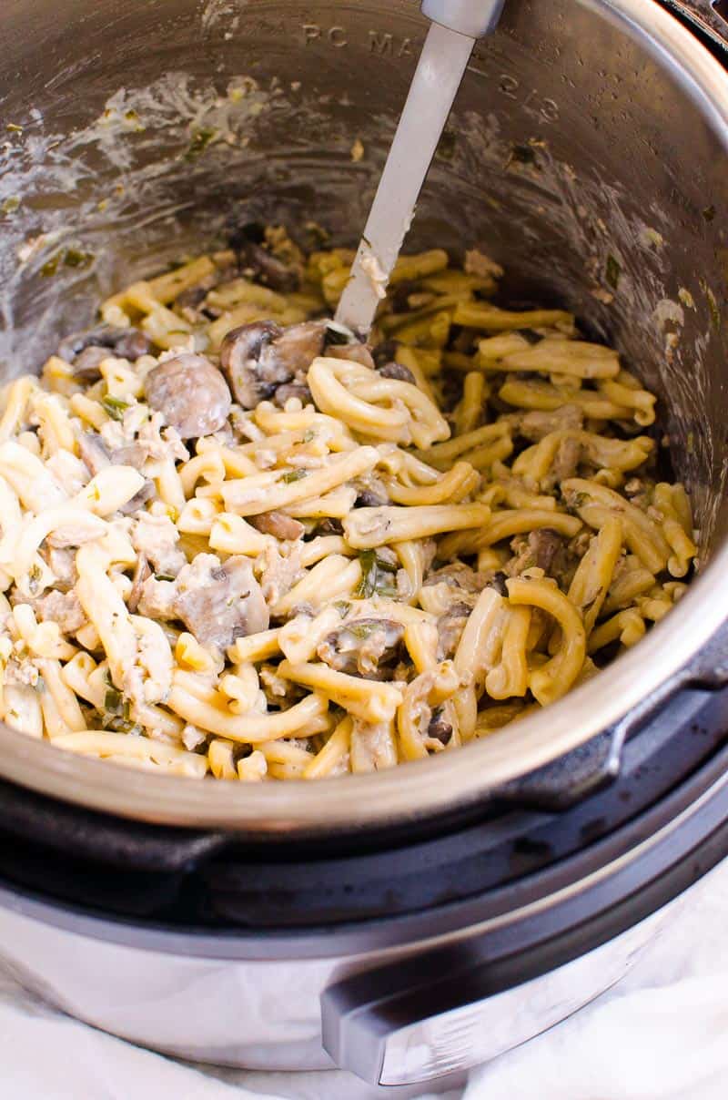 Instant Pot Hamburger Stroganoff