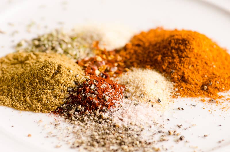 Homemade Taco Seasoning Recipe Ingredients