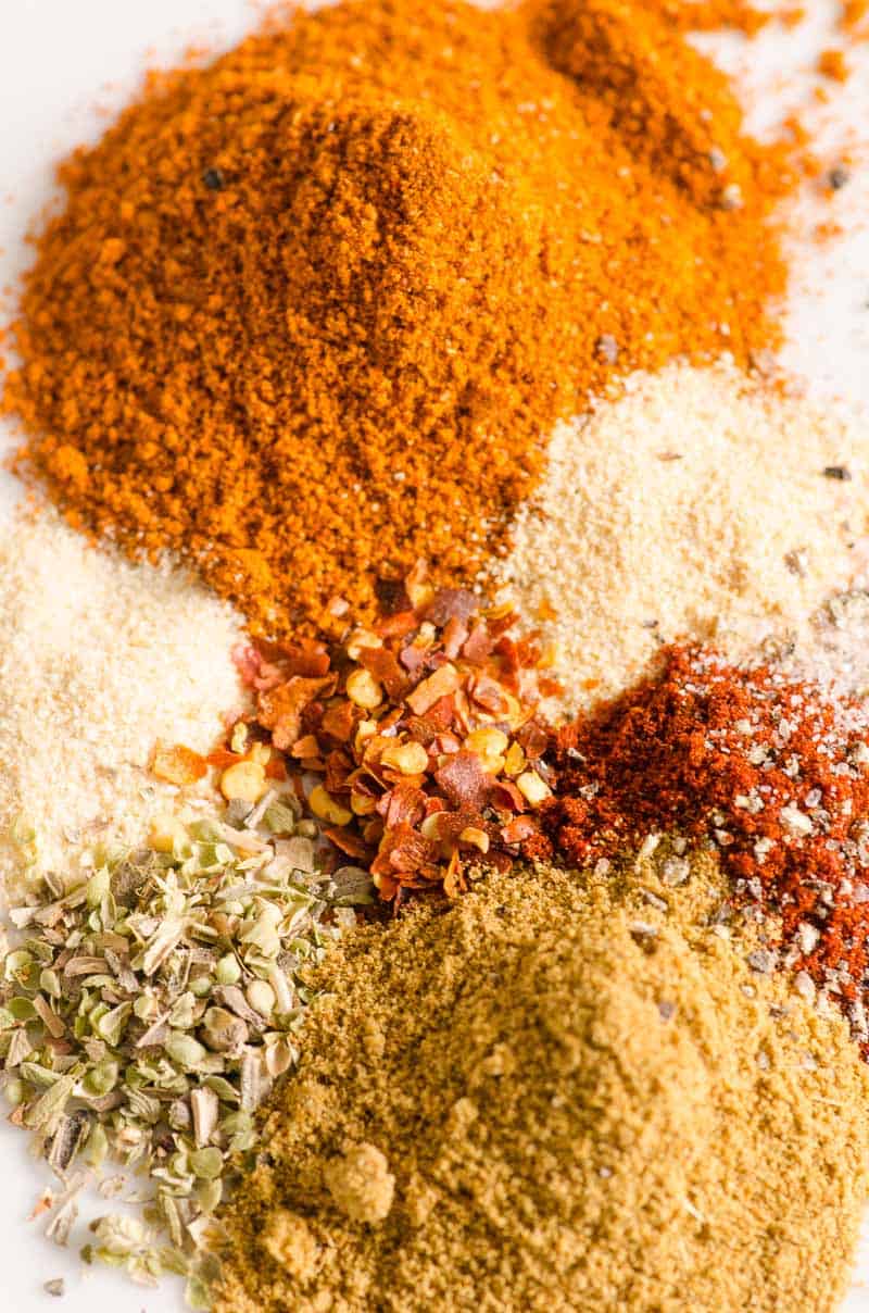 Taco Seasoning Recipe ingredients like spices