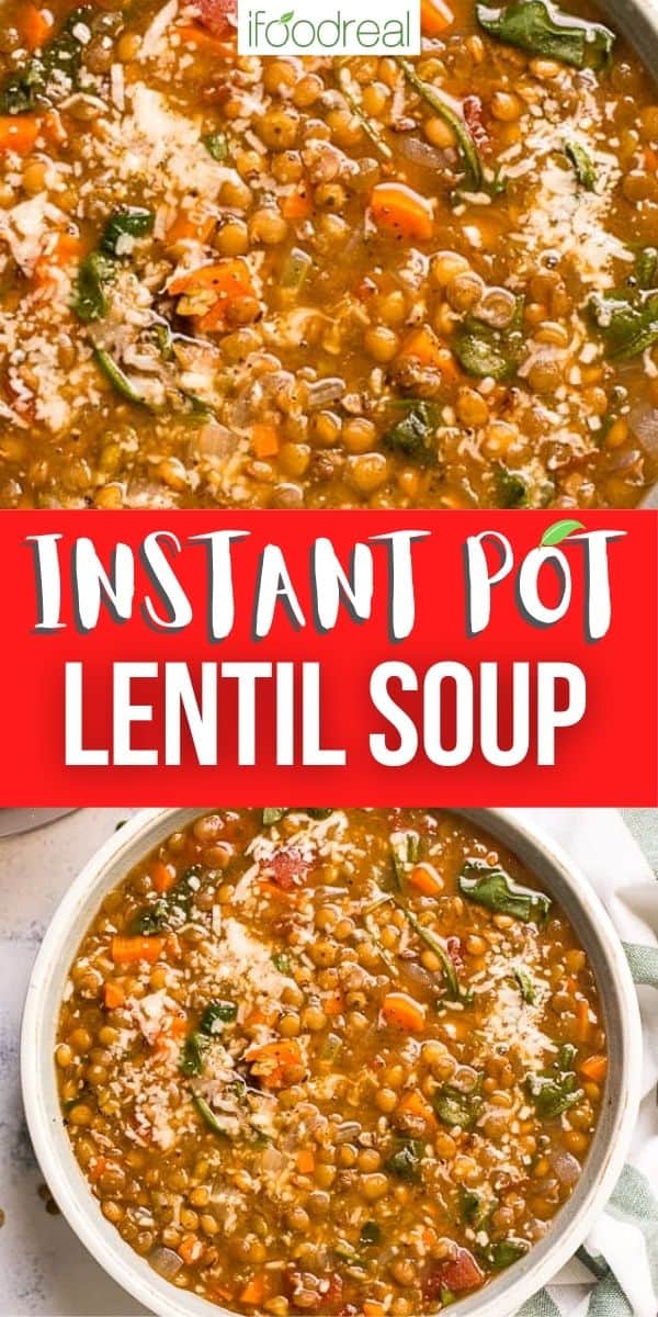 Instant Pot Lentil Soup