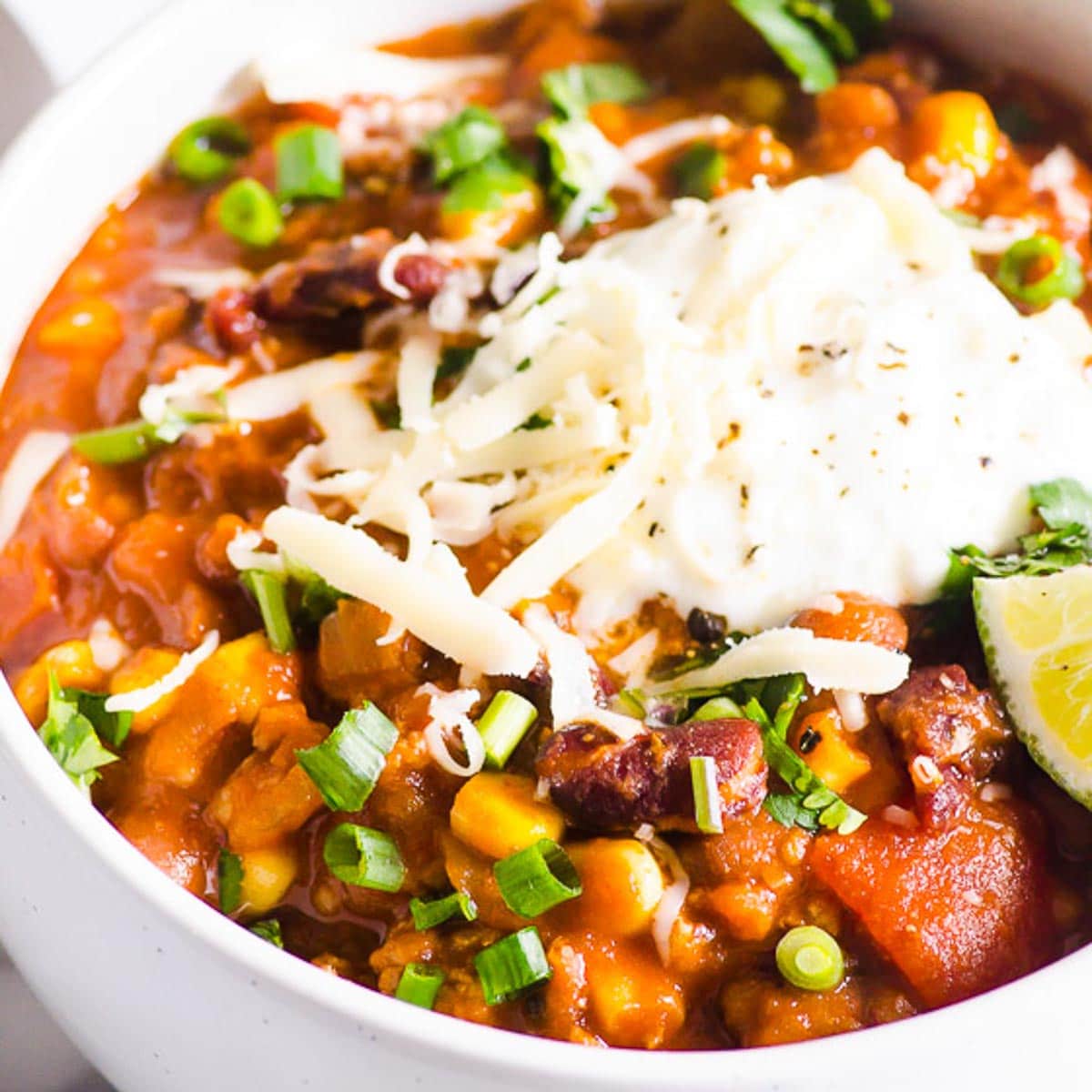 The Absolute BEST Instant Pot Turkey Chili 