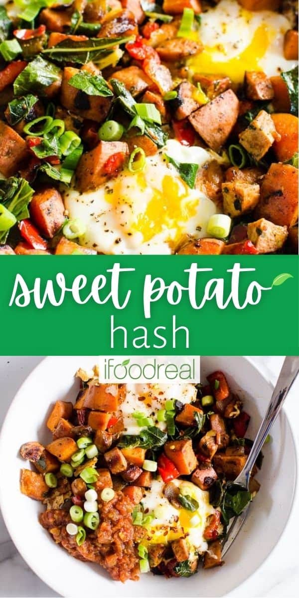 Sweet Potato Hash - iFoodReal.com