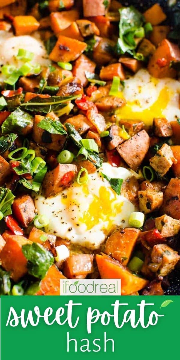 Sweet Potato Hash - iFoodReal.com