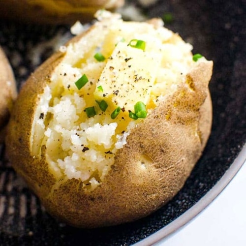 Instant Pot Baked Potatoes - IFoodReal.com