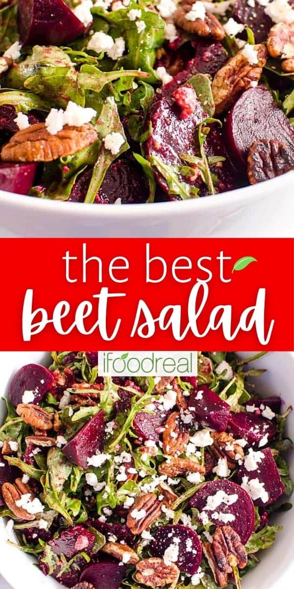 Arugula Beet Salad - iFoodReal.com