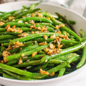 garlic green beans