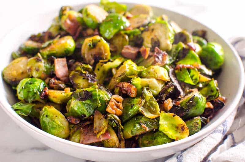 brussels sprouts on a plate