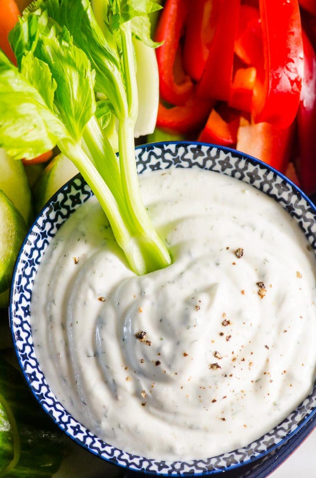 Healthy Veggie Dip