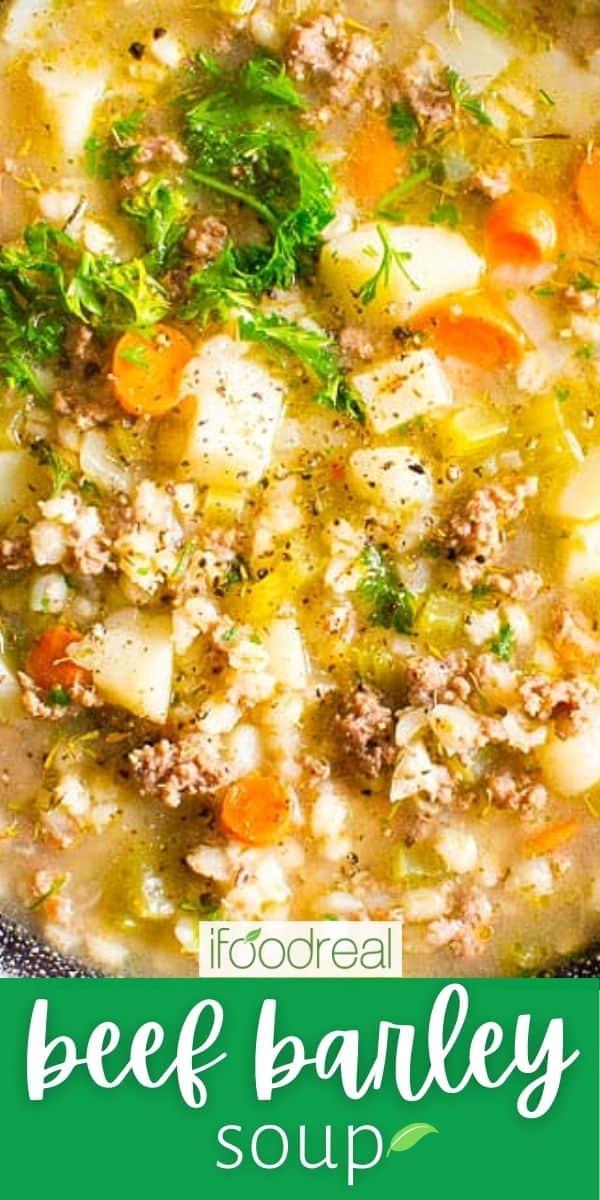 Beef Barley Soup Recipe