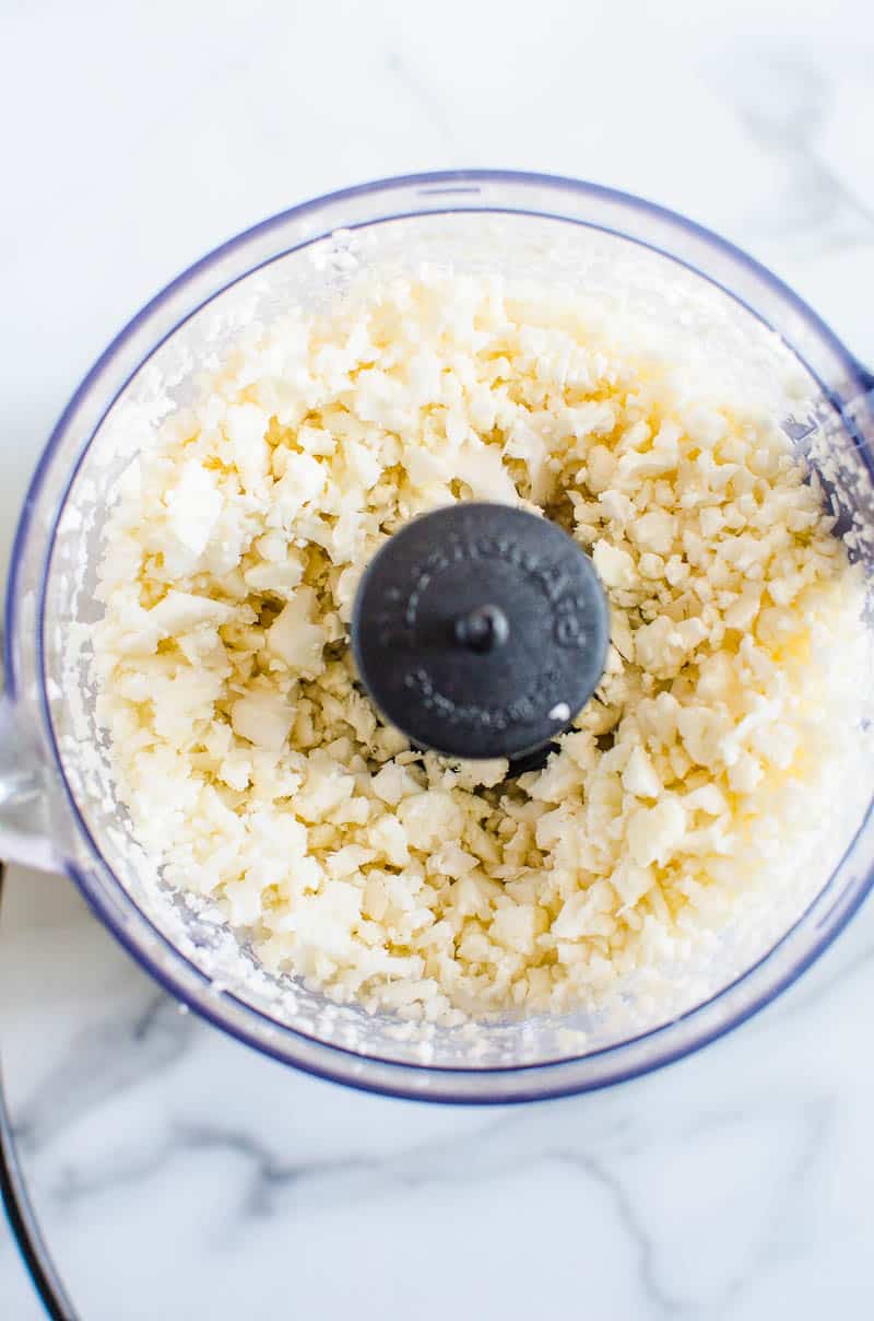 How to Make Cauliflower Rice in a food processor