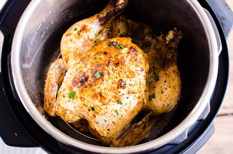 instant pot whole chicken in pressure cooker