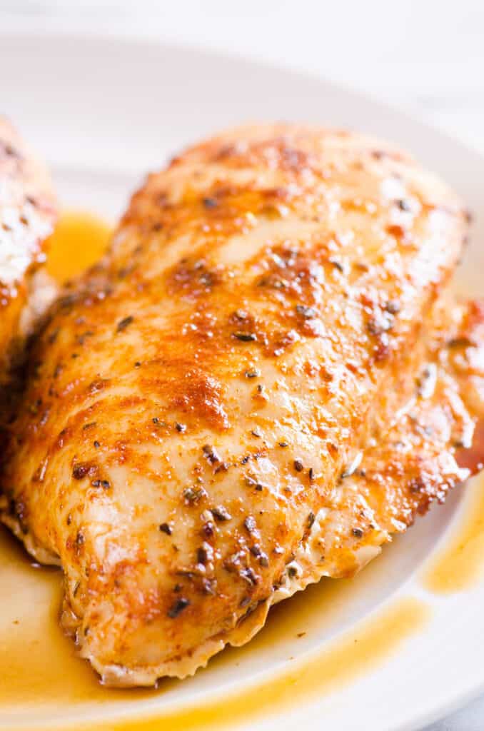 Oven Baked Chicken Breast {Extra Juicy Healthy Recipe} - iFOODreal.com
