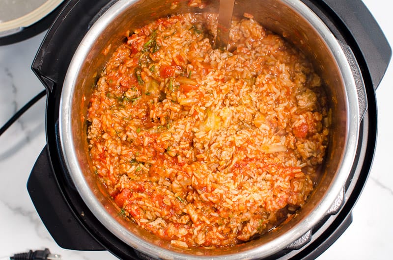 instant pot cabbage rolls